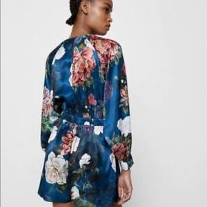 Zara satin romper size M